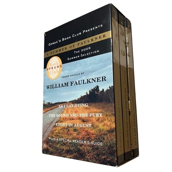 Three Novels William Faulkner Oprah’s Book Club Summer 2005:A Summer Of Faulkner - Picture 1 of 10